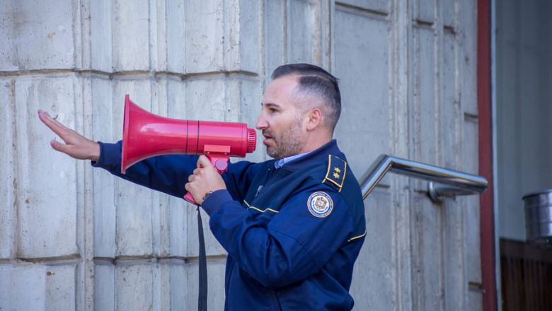 Cosmin Dorobanțu, președintele Federației Sindicatelor din Administrația Națională a Penitenciarelor.