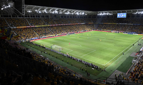 Stadionul Steaua din Bucuresti gazduieste meciul de fotbal dintre Romania si Lituania, contand pentru Liga Natiunilor, l