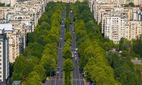 Bucharest,,Romania,-,9,May,2024:,Bucharest,Aerial,Photo.,Beautiful