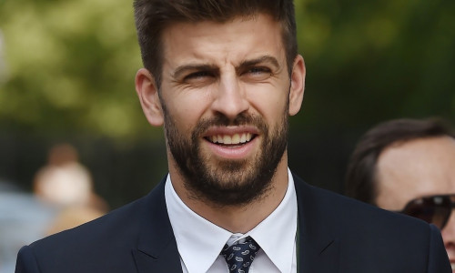 Gerard Piqué seen arriving at Wimbledon Tennis Tournament in London