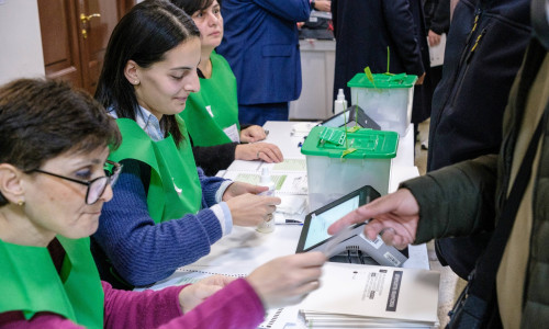 GEORGIE : Mission d’observation electorale de l’OSCE co-dirigee par le senateur francais Pascal Allizard