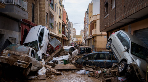 Aftermath of flash floods in Valencia, Spain - 03 Nov 2024