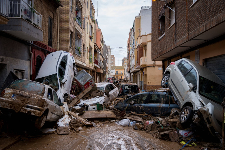 Aftermath of flash floods in Valencia, Spain - 03 Nov 2024