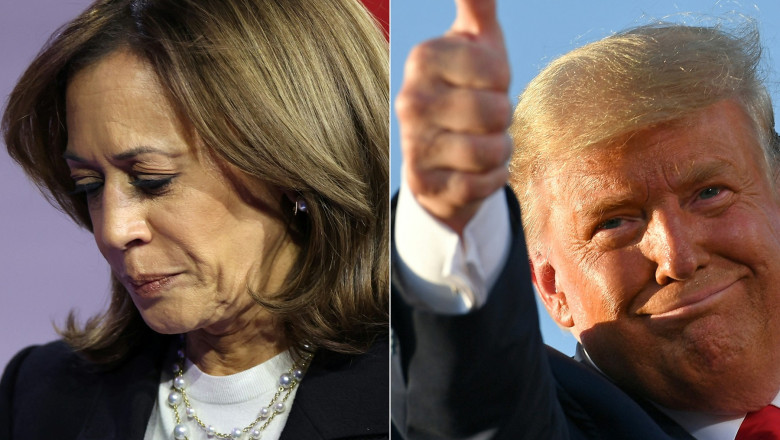 kamala harris, donald trump
