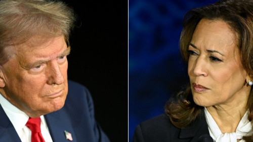 donald trump și kamala harris