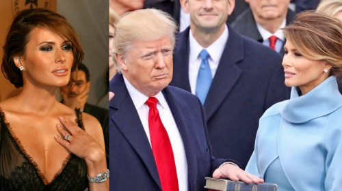 melania trump si donald trump