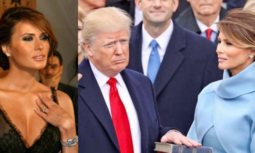 melania trump si donald trump