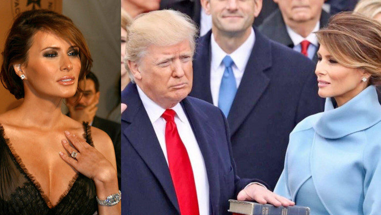 melania trump si donald trump