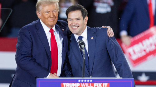 Donald Trump și Marco Rubio/ Profimedia