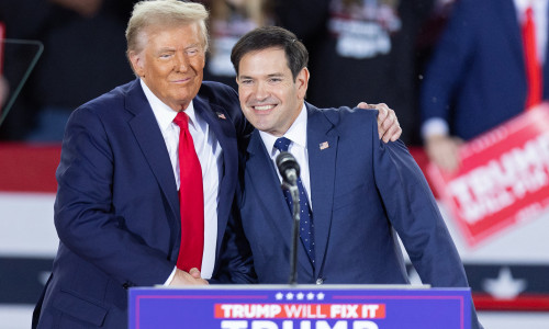 Donald Trump și Marco Rubio/ Profimedia