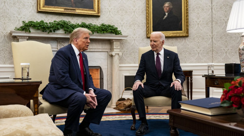 Joe Biden And Donald Trump Meet At The White House - 13 Nov 2024