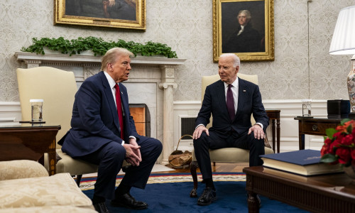 Joe Biden And Donald Trump Meet At The White House - 13 Nov 2024