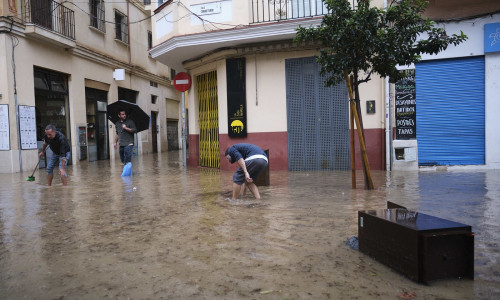 inundatii malaga, spania