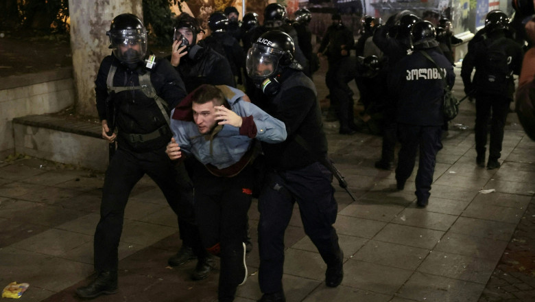 Proteste în Georgia/ Profimedia