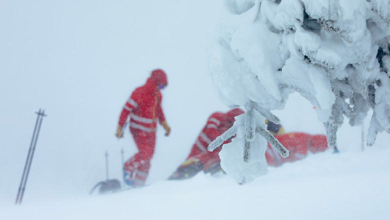 Două persoane surprinse de o avalanşă în zona Bâlea Lac/ Shutterstock