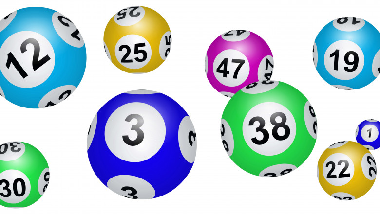 Multicolored,3d,Loto,Balls,On,A,White,Background