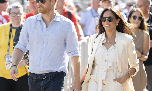 Prince Harry And Meghan Markle Arrive To Watch Cycling At The Invictus Games