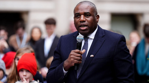 ministrul de externe britanic, David Lammy