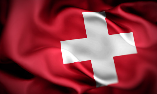 3d,Illustration,Flag,Of,Switzerland.,Close,Up,Waving,Flag,Of