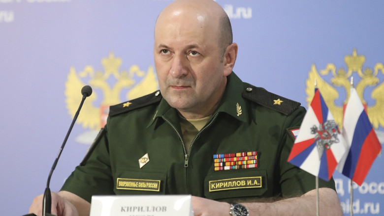 Lt-Gen Igor Kirillov, Head of the Radiation, Chemical and Biological Defence Troops of the Russian Armed Forces, warned Ukraine is plotting a chemical weapons ‘provocation’ in the war zone.