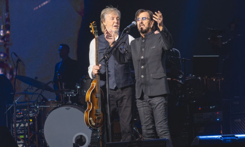 Paul McCartney și Ringo Starr