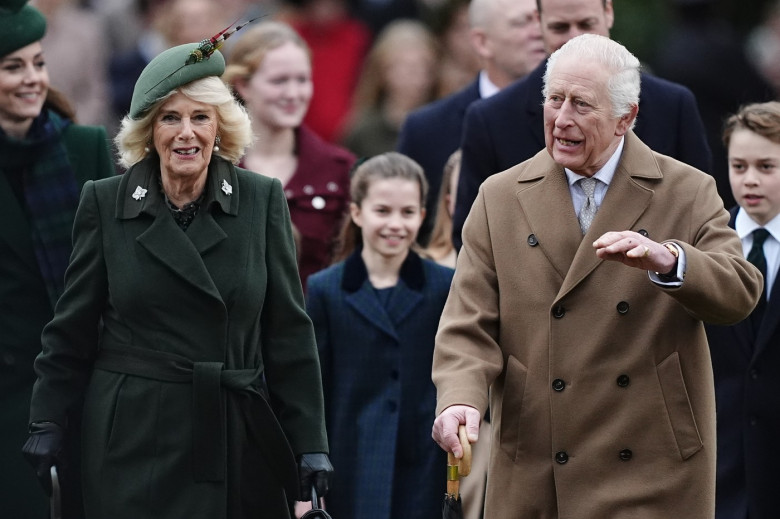 Royals attends Christmas Day Church service