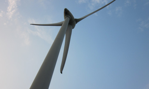 A,Wind,Turbine,Turns,Wind,Energy,Into,Electricity,Using,The