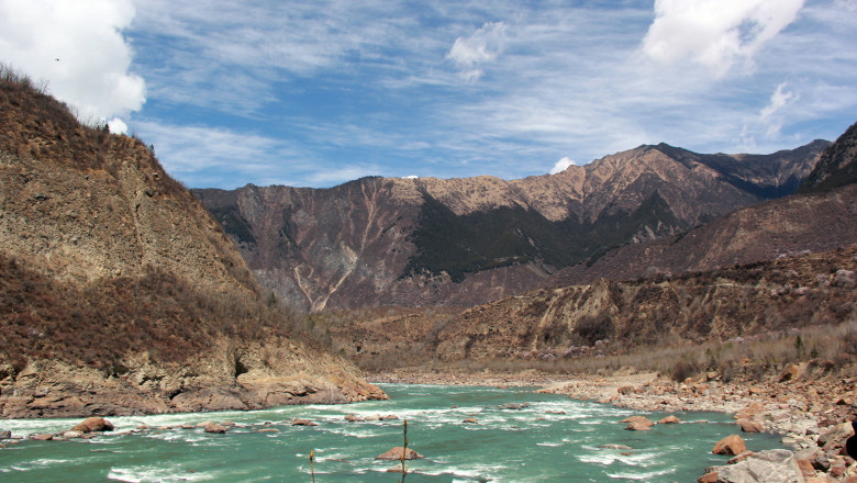 Tibet,The,Yarlung,Zangbo,[yalu,Tsangpo],River,niyang,River,yamzho,Lake