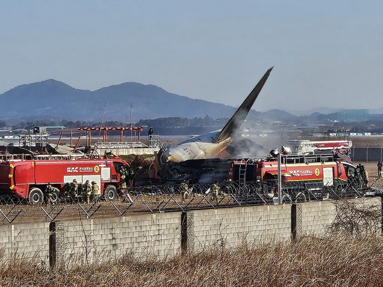 Accident aviatic devastator în Coreea de Sud/ Profimedia