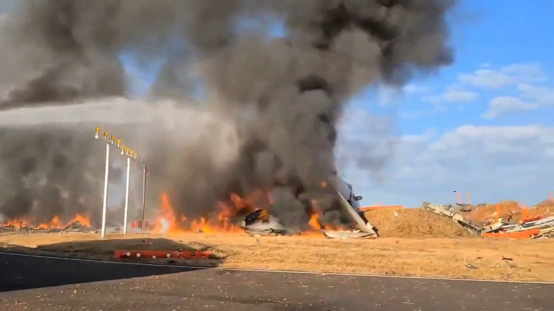 Accident aviatic devastator în Coreea de Sud/ Profimedia