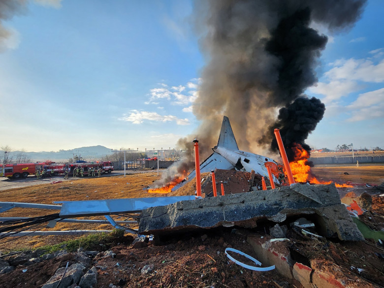 Accident aviatic devastator în Coreea de Sud/ Profimedia