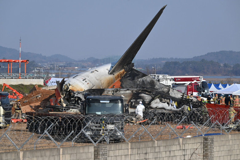 Accident aviatic devastator în Coreea de Sud/ Profimedia