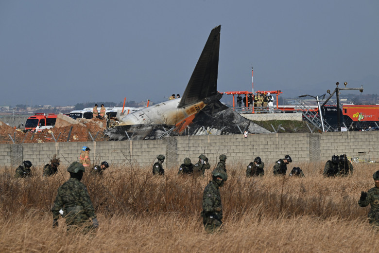 Accident aviatic devastator în Coreea de Sud/ Profimedia