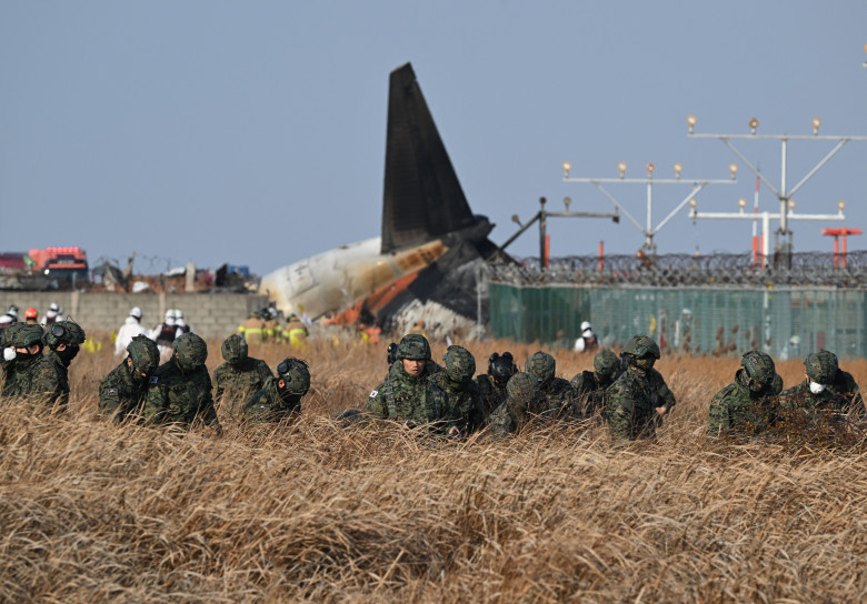 Accident aviatic devastator în Coreea de Sud/ Profimedia