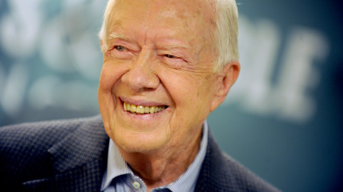 FILE - Jimmy Carter announces he has cancer