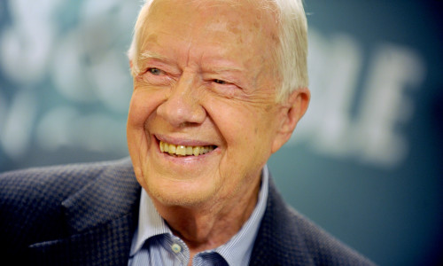 FILE - Jimmy Carter announces he has cancer