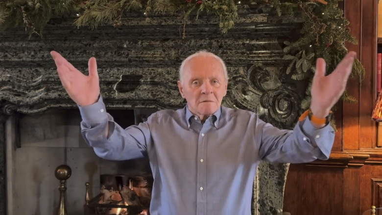 Anthony Hopkins on social media