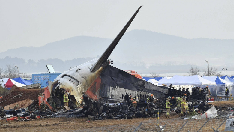 accident aviatic coreea de sud