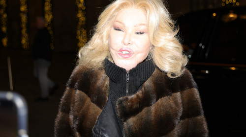 Jocelyn Wildenstein And Lloyd Klein Step Out In Style At The Ritz Place Vend?me In Paris - 18 Dec 2024