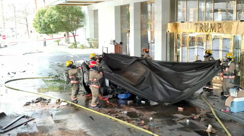 Police provide new details of explosion at Trump Hotel