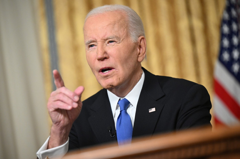 United States President Joe Biden Delivers Farewell Address To The Nation From The Oval Office - 15 Jan 2025