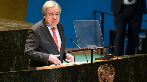 UN UN CHIEF GENERAL ASSEMBLY 2025 PRIORITIES