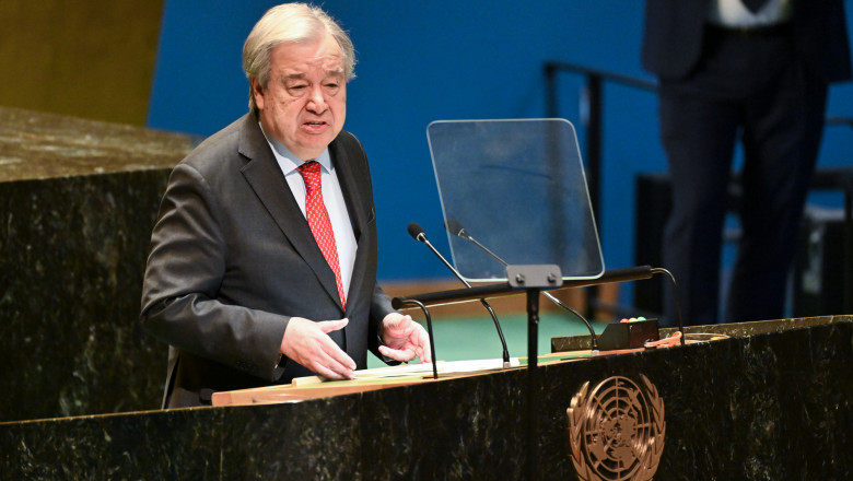 UN UN CHIEF GENERAL ASSEMBLY 2025 PRIORITIES