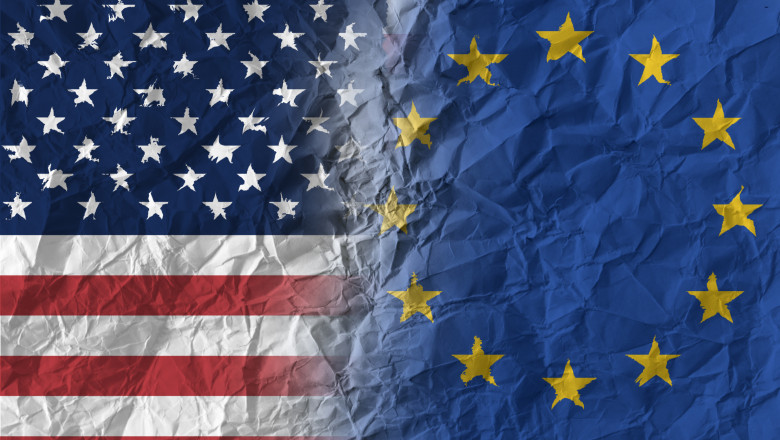 Fragile,Diplomatic,Crisis,And,Relations,Between,Usa,And,Eu