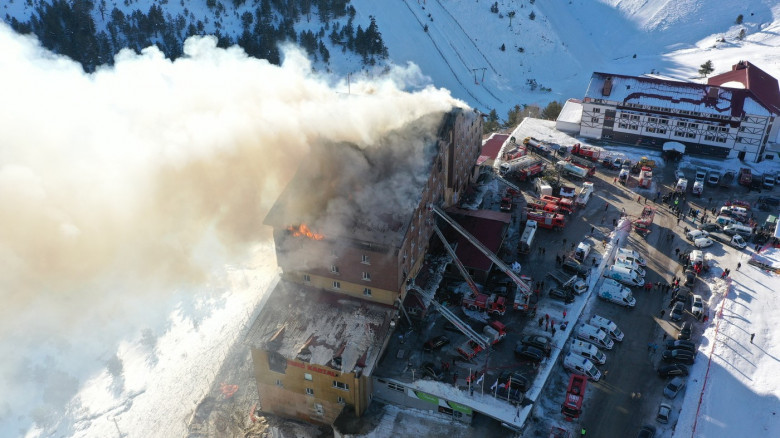 incendiu hotel turcia