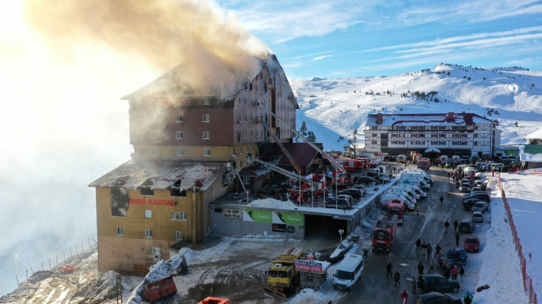 incendiu hotel turcia