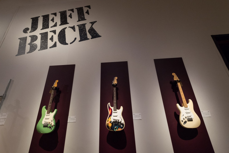 Jeff Beck's Guitar Collection at Christie's in London