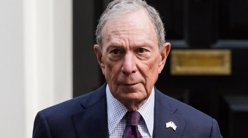 Michael Bloomberg in Downing Street, London, UK - 07 Oct 2024