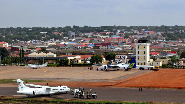 Aeroport Sudanul de Sud/ Shutterstock