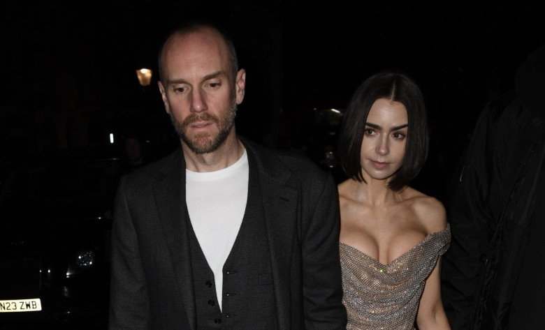 Lily Collins și Charlie McDowell/ Profimedia